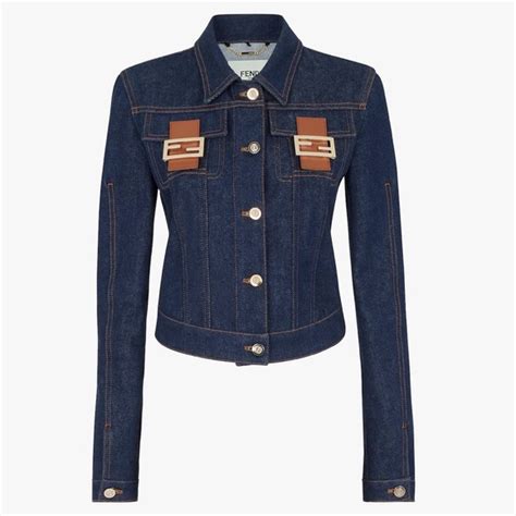 fendi jacket cheap|fendi denim jacket women's.